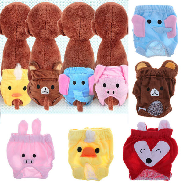 Reusable Dog Diapers Belly Band Cotton Physiological Underwe - Image 4