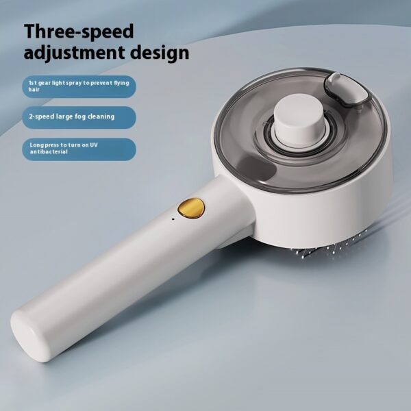 Pet Spray Massage Comb One-click Hair Removal Pet Products - Image 3