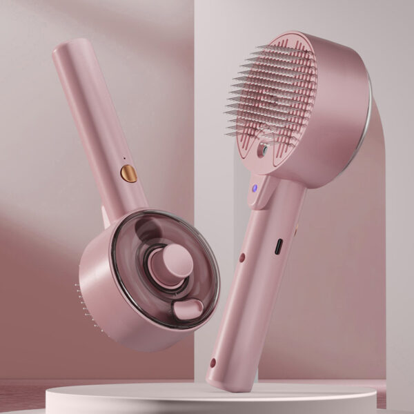 Pet Spray Massage Comb One-click Hair Removal Pet Products - Image 4